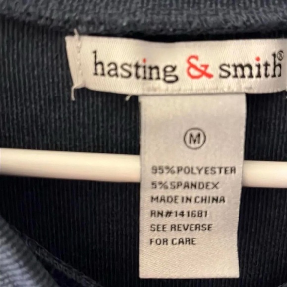 Classic Navy Long Sleeve Tee - Picture 2 of 3